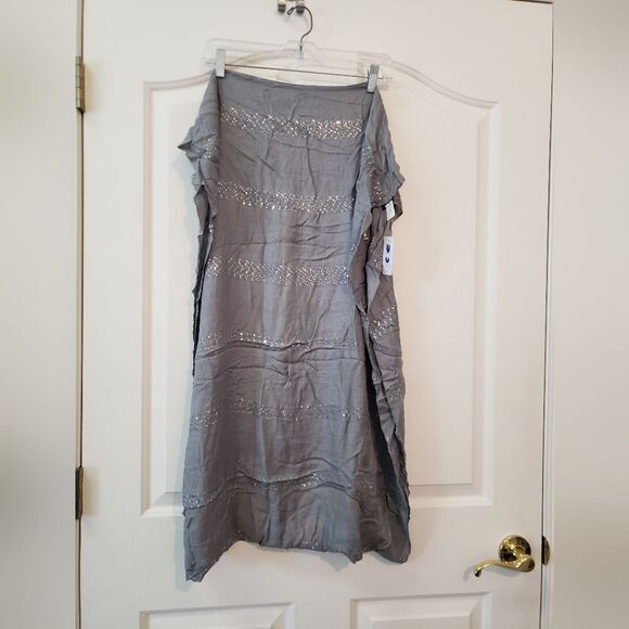 NWT APT 9 Gray Women's Infinity Wrap - Picture 2 of 4